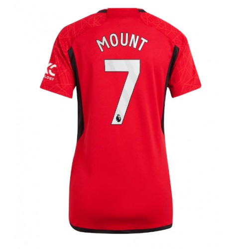 Dres Manchester United Mason Mount #7 Domaci za Žensko 2023-24 Kratak Rukav